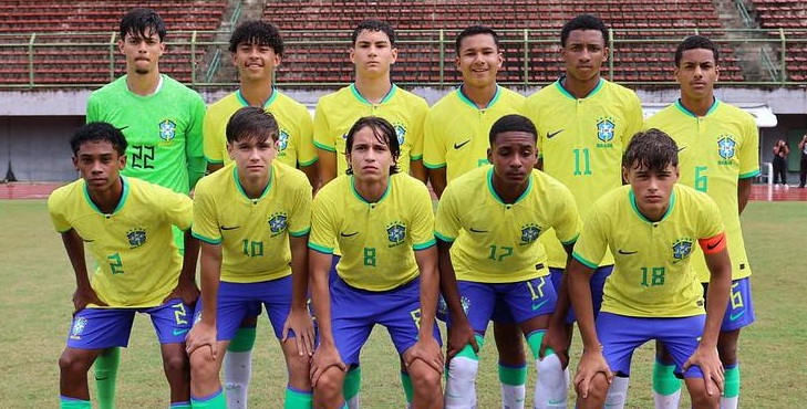 Seleção Brasileira Sub-15 desembarca em Rondônia e movimento o futebol do estado