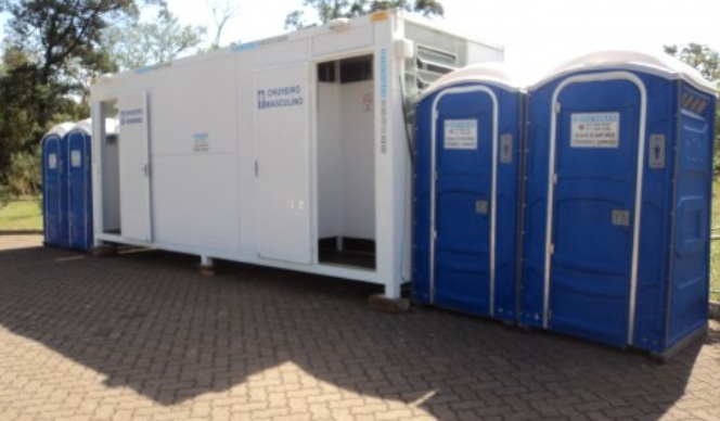 De olho desconfiado, o TCE-RO suspende contrato de R$ 2,3 milhões do para locação de banheiro na RRShow