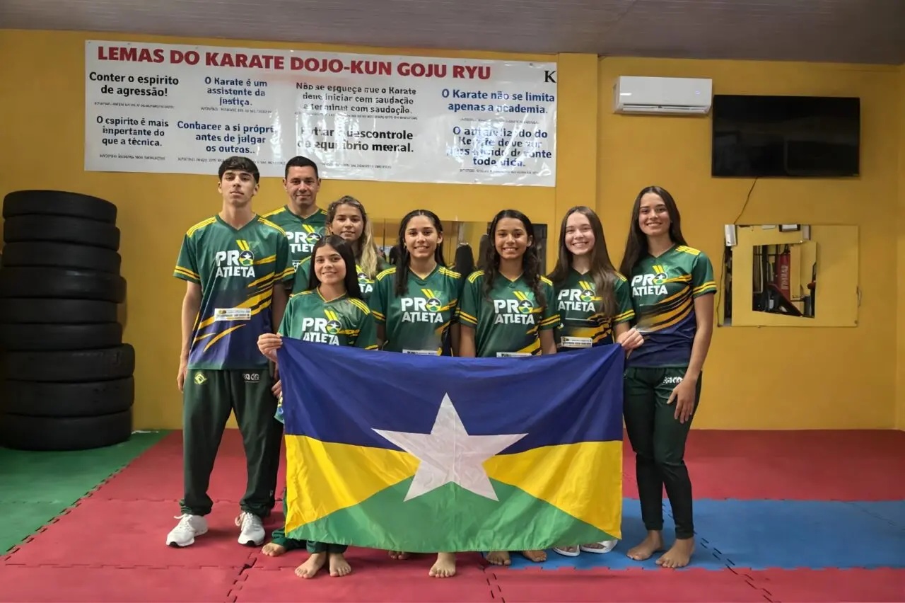 Atletas de Rondônia representam o Brasil no Campeonato Mundial de Karatê WKA 2026 na Europa