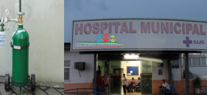 No esquema para furtar oxigênio de hospital municipal, servidor foi preso em RO; copiou o exemplo errado