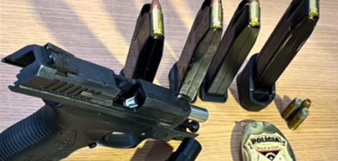 Polícia Civil apreende arma e avança em investigação de tiro contra família em Porto Velho