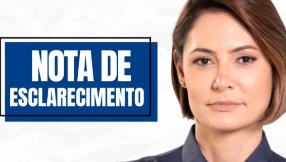 Michelle afirma que não mostrou vídeo no CPAC a Jair Bolsonaro