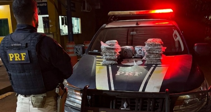 PRF apreende mais de 10 kg de Skunk na BR-425
