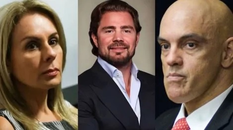 Caso envolvendo Moraes, sua mulher Viviane Baci e empresário, ganha repercussão nacional