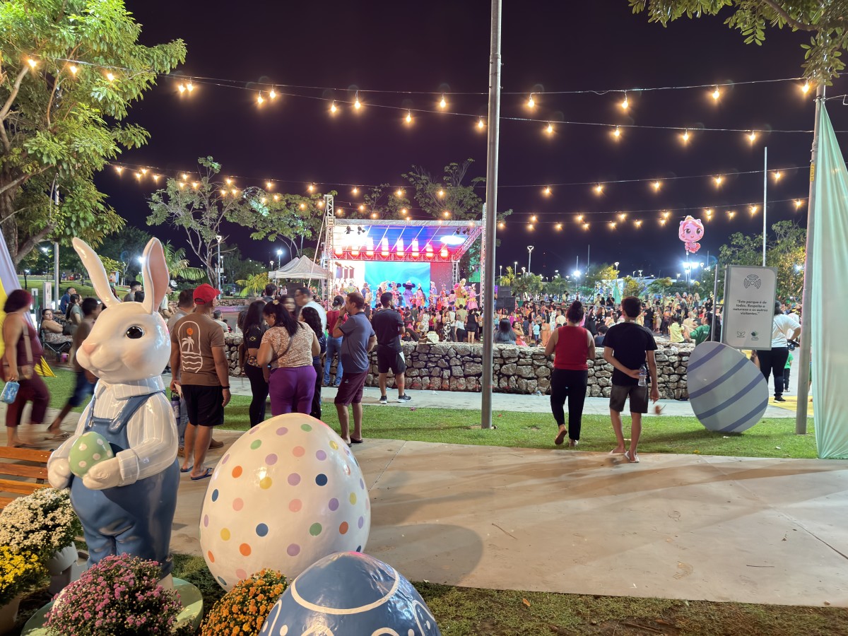 PÁSCOA NO PARQUE - Quarto dia tem esporte e diversão neste sábado (4)