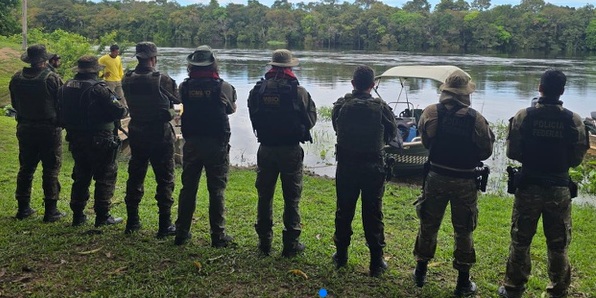 PF, ICMBio e BPA reprimem ilícitos ambientais em Rondônia