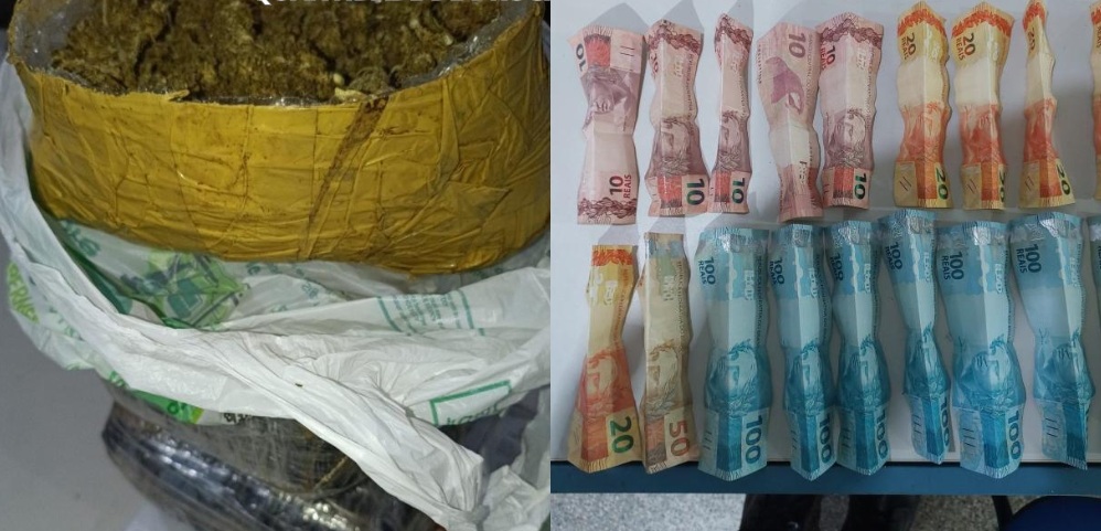 Força Tática apreende expressiva quantidade de drogas no combate ao tráfico