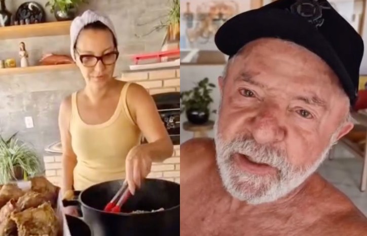 Janja prepara carne de paca, uma das mais caras do Brasil