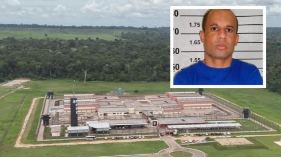 Líder de facção do ES, "Frajola" é transferido para Porto Velho