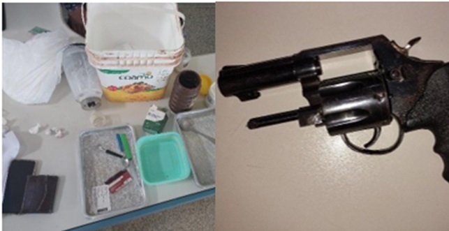 Ações integradas em Ariquemes resultam em prisões, apreensão de arma e desarticulação do tráfico