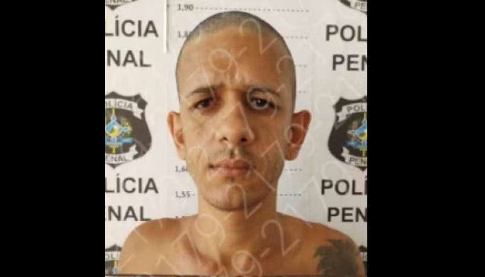 Detento foragido de penitenciária em RO tem penas que somam 200 anos de prisão e já fugiu sete vezes da prisão