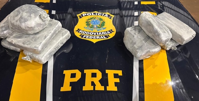 PRF em Rondônia apreende 10 kg de skunk em Vilhena