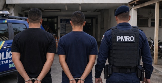 Polícia Militar Prende Três Pessoas por Furto e Receptação no Bairro Panair, em Porto Velho