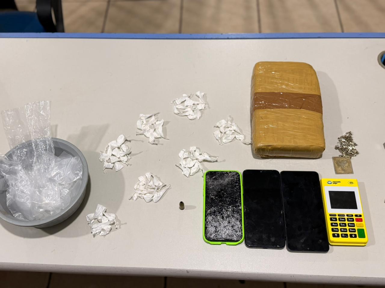 Polícia Militar de Rondônia apreende drogas e prende suspeito ligado ao crime organizado na zona sul de Porto Velho