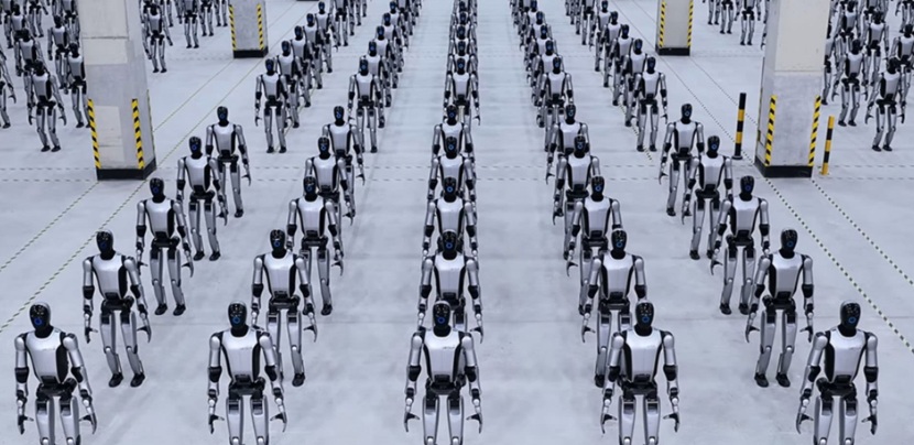 Robôs humanoides testam habilidades em meia maratona na China