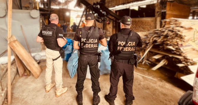 PF Incinera mais de 710kg de drogas em Ji-Paraná/RO.