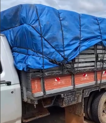 Ação integrada apreende carga irregular e prende três por descaminho na BR-364