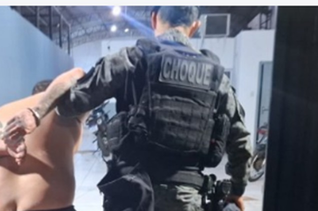 Foragido da Justiça é preso por tráfico de drogas em Porto Velho após ação policial