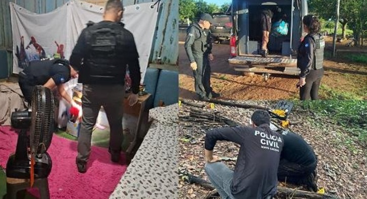 Operação prende membros de facção acusados de homicídio e ocultação de corpo em Ji-Paraná