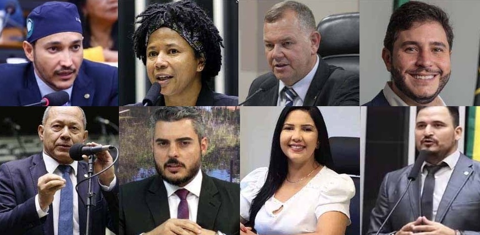 2 senadores e os 8 deputados federais de Rondônia votaram contra a ditadura petista e a favor da liberdade