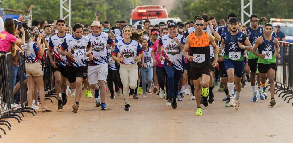 POVO ANIMADO! - Cujubim realiza 1ª Corrida do Trabalhador com apoio do deputado Pedro Fernandes

