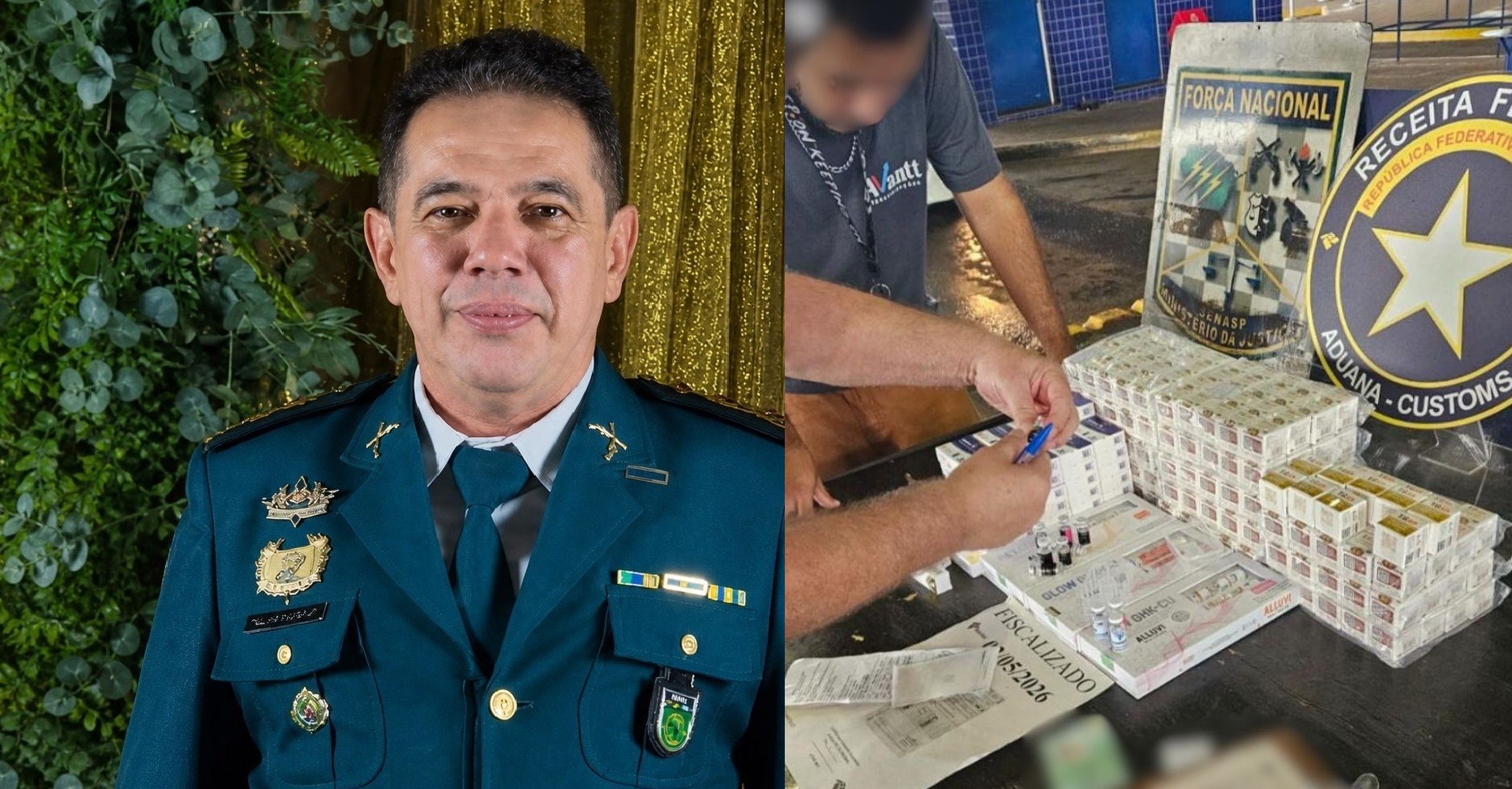 Cel. Marcos Rocha exonera Cel. David de cargo na Sepat preso com carga irregular de medicamentos do Paraguai