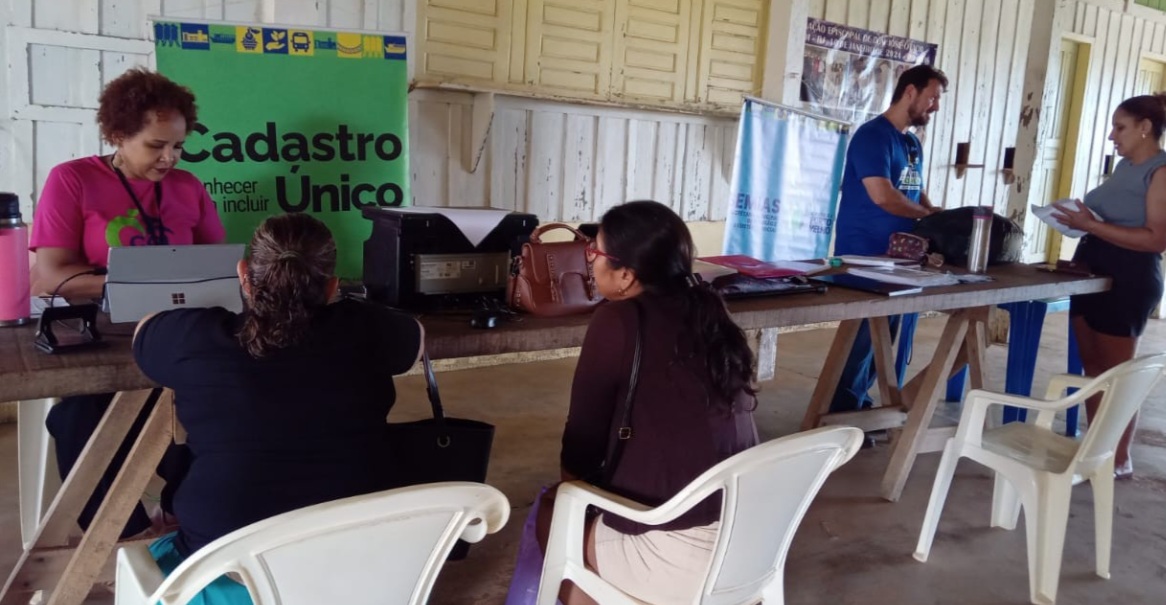 Ação itinerante leva serviços sociais e atendimento à população de Nova Mutum