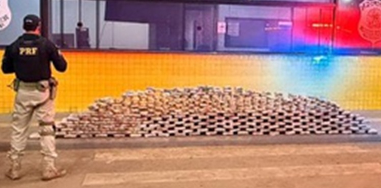 COMBATE AO NARCOTRÁFICO - PRF apreende mais de 270 quilos de drogas na BR-364 e reforça repressão ao crime organizado em RO

