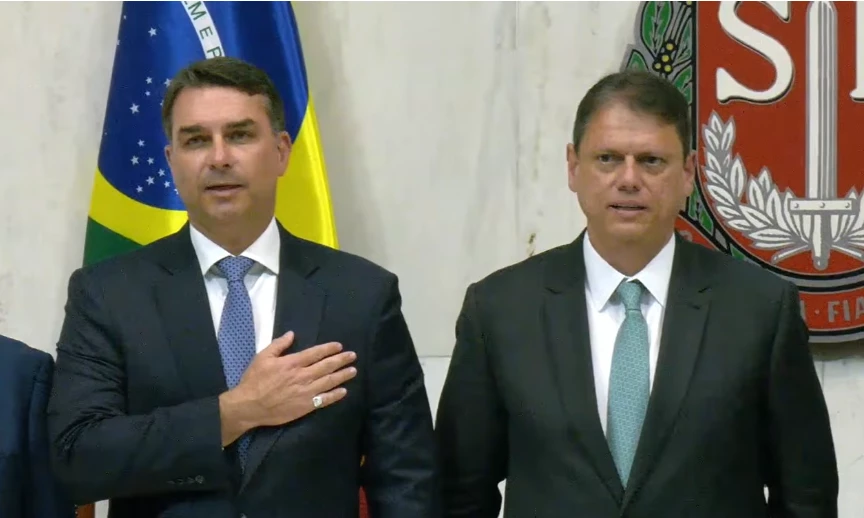 Para Tarcísio, áudio para Vorcaro não afeta campanha de Flávio