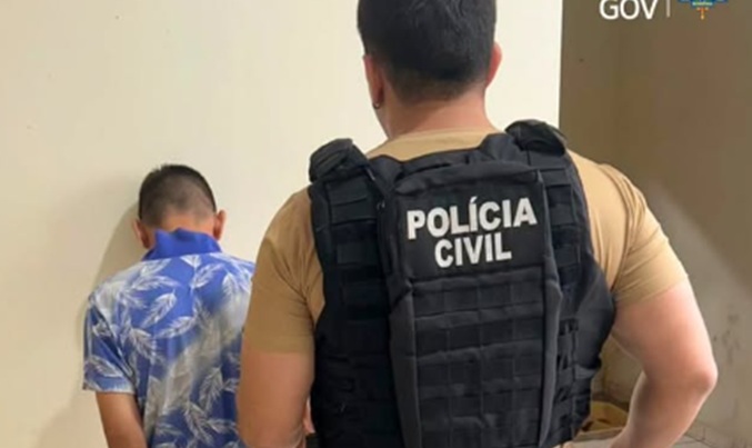 Polícia Civil prende investigado de alta periculosidade ligado a facção criminosa em Candeias do Jamari
