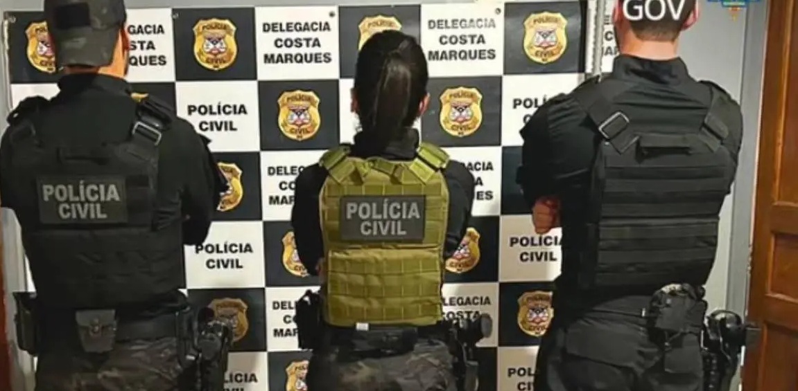 Acusado de violência doméstica é detido durante ação policial