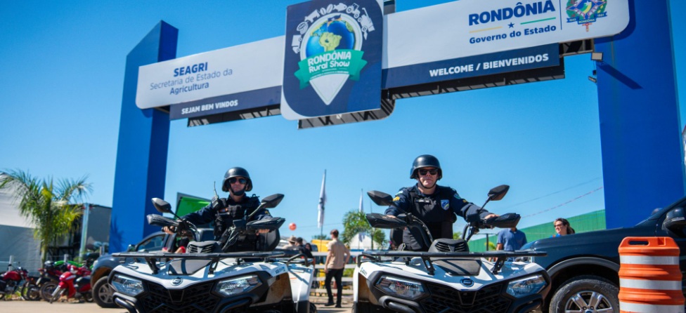 RONDÔNIA RURAL SHOW 2026 TEM INÍCIO COM FORTE ESQUEMA DE SEGURANÇA DA POLÍCIA MILITAR