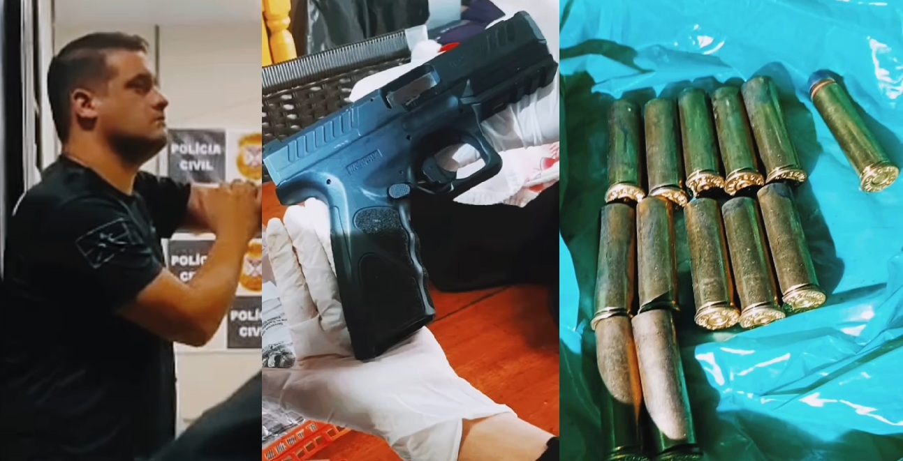 Polícia Civil mira grupo suspeito de homicídio e apreende arma usada em execução em Seringueiras