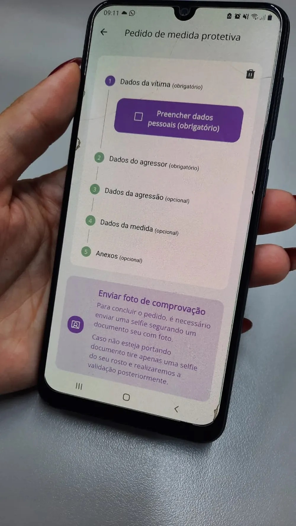 Vítima de violência doméstica em RO consegue medida protetiva em menos de uma hora; saiba como solicitar