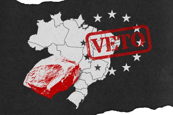 PERDEU A CREDIBILIDADE - Brasil é o único país do Mercosul afetado por veto da UE à carne
