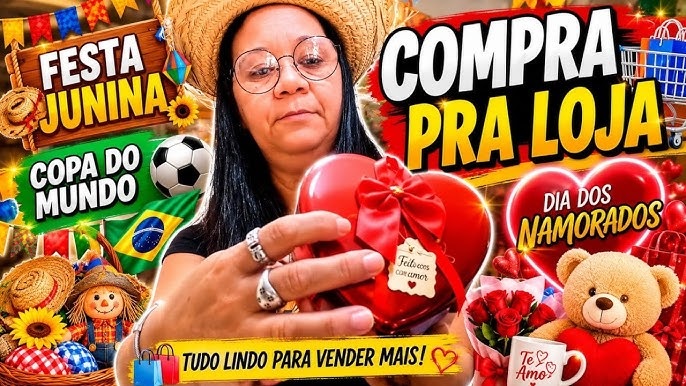 Copa, Dia dos Namorados e festas juninas devem movimentar mais de R$ 22 bilhões no comércio