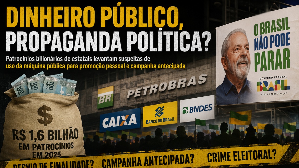EXPLOSÃO DE GASTOS - Lula usa R$ 1,6 bilhões de estatais e levanta suspeitas de crime eleitoral às vésperas das eleições 
