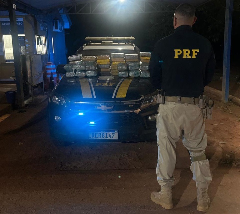 MUITO CRIME, POUCA POLÍCIA - PRF apreende mais de 60 quilos de drogas em Guajará-Mirim e reforça cerco ao crime na fronteira

