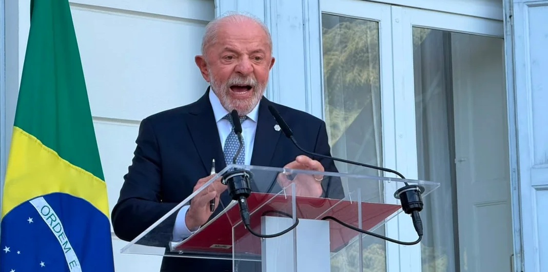 PASSOU VERGONHA NO G7 - Lula rebate Trump e pede que ele "não se meta nas eleições do Brasil"


