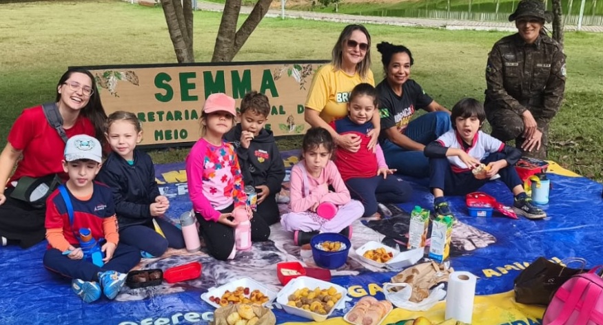 EDUCAÇÃO E PRESERVAÇÃO - Polícia Ambiental une inclusão social e  ecologia em ações com estudantes no interior de Rondônia

