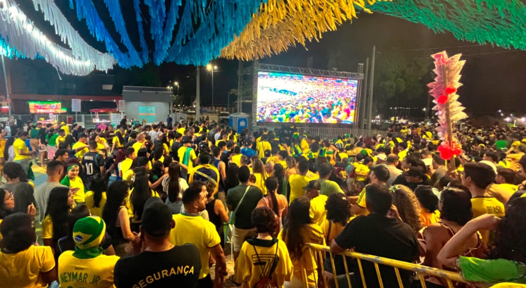 ESPAÇO DE LAZER PROVISÓRIO - Música, dança e futebol transformam Rua do Hexa em grande palco de entretenimento

