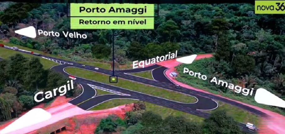 34 KM, R$ 358 MILHÕES - Obras do acesso ao Porto Novo avançam e consolidam corredor estratégico para a economia de Rondônia 
