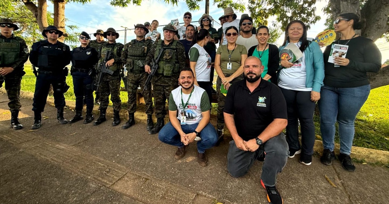 CONSCIÊNCIA AMBIENTAL - Polícia Ambiental intensifica educação nas escolas e reforça combate às queimadas em Rondônia 


