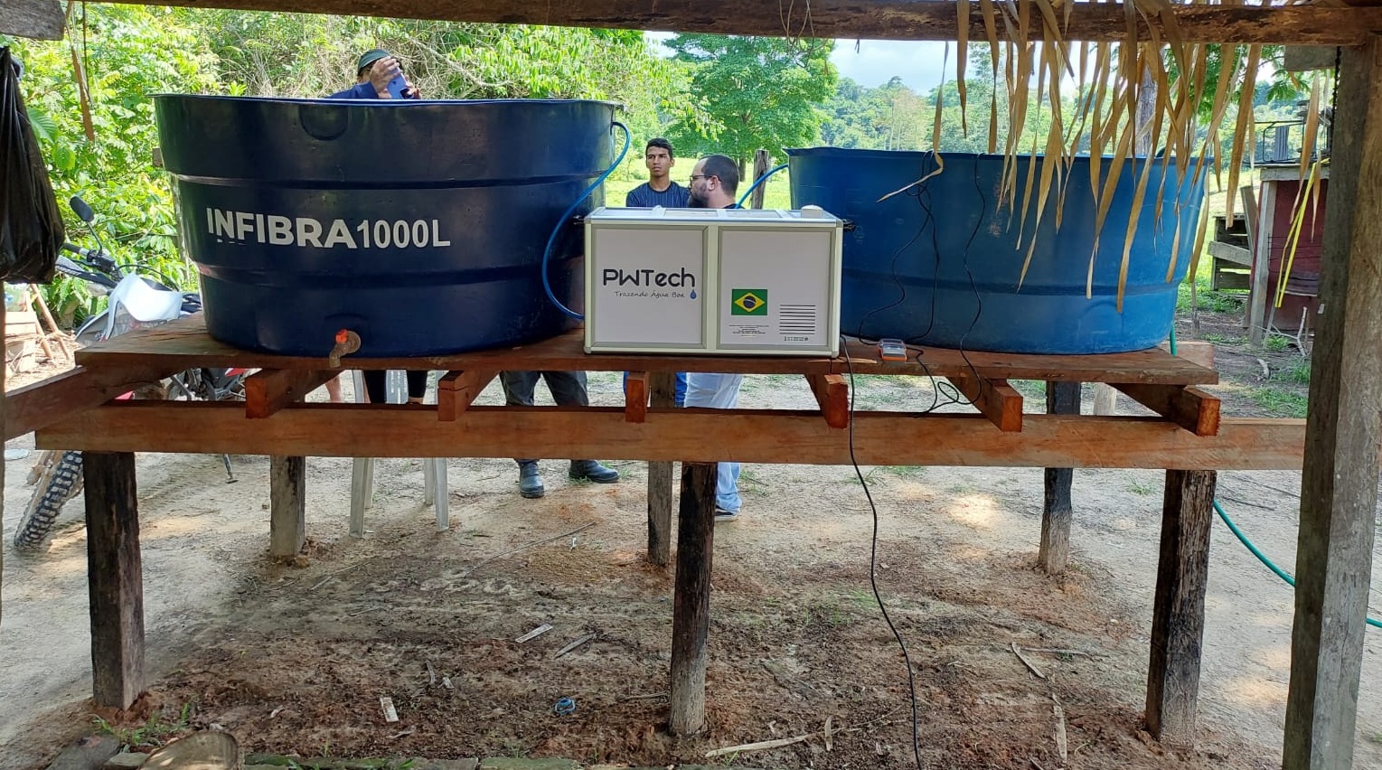 ÁGUA DE BEBER - Prefeitura amplia acesso à água potável em comunidades rurais de Porto Velho

