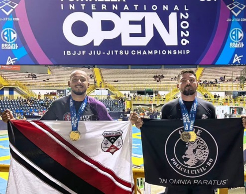 ORGULHO RONDONIENSE - Policiais da CORE brilham no Fortaleza International Open e levam Rondônia ao pódio internacional

