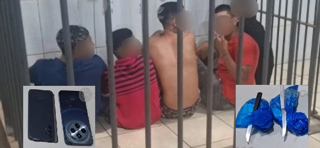 ASSALTO NA CAPITAL - Sete suspeitos são detidos após roubo na região central de Porto Velho