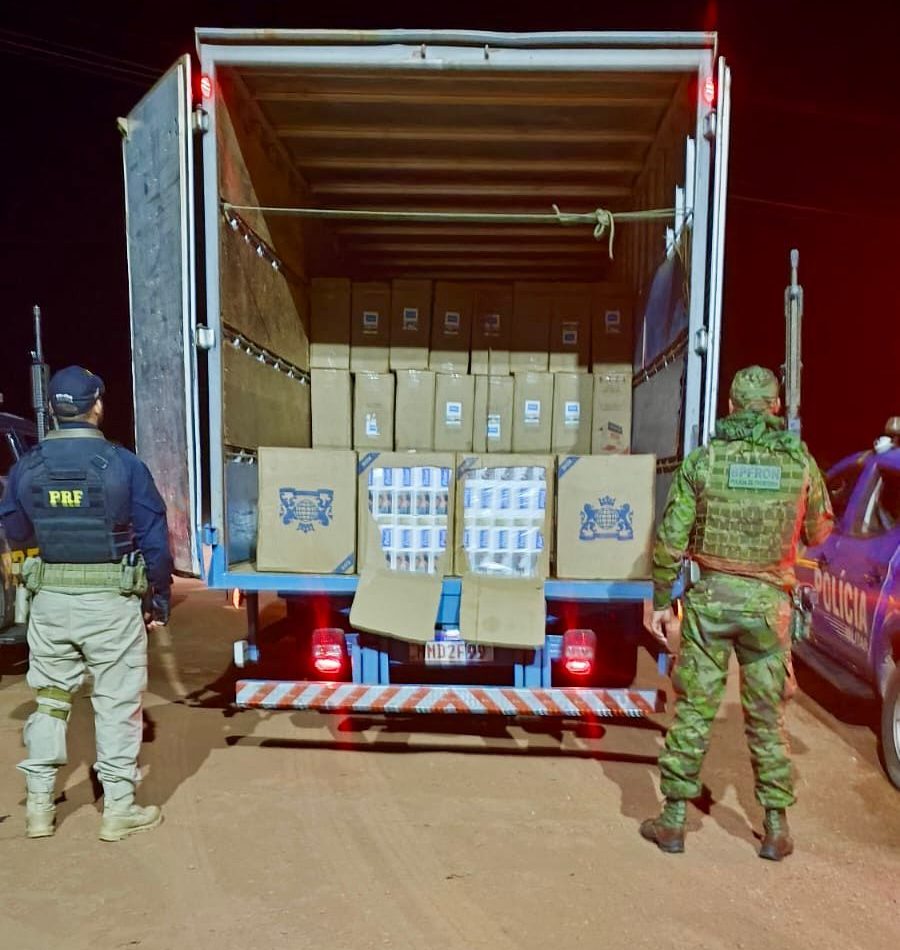 GOLPE NO CRIME - Facções tomam prejuízo de R$ 1 milhão com ação da PM ao apreender 100 mil maços de cigarros contrabandeados

