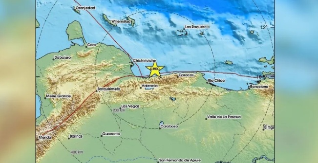 Novo terremoto de magnitude 4,9 é sentido na Venezuela