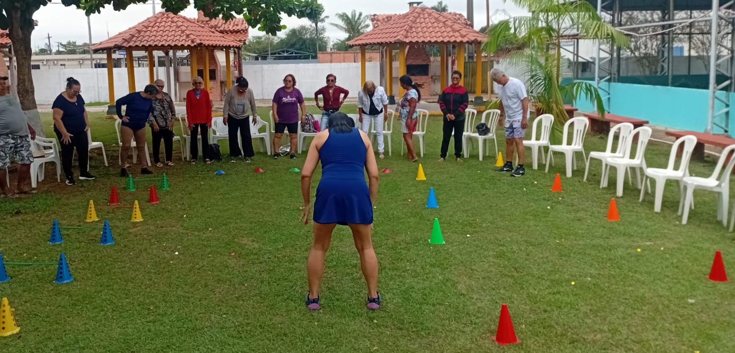 CIDADE DISTRITAL - Cras de Jaci Paraná participou de ação voltada à qualidade de vida da pessoa idosa em Nova Mutum

