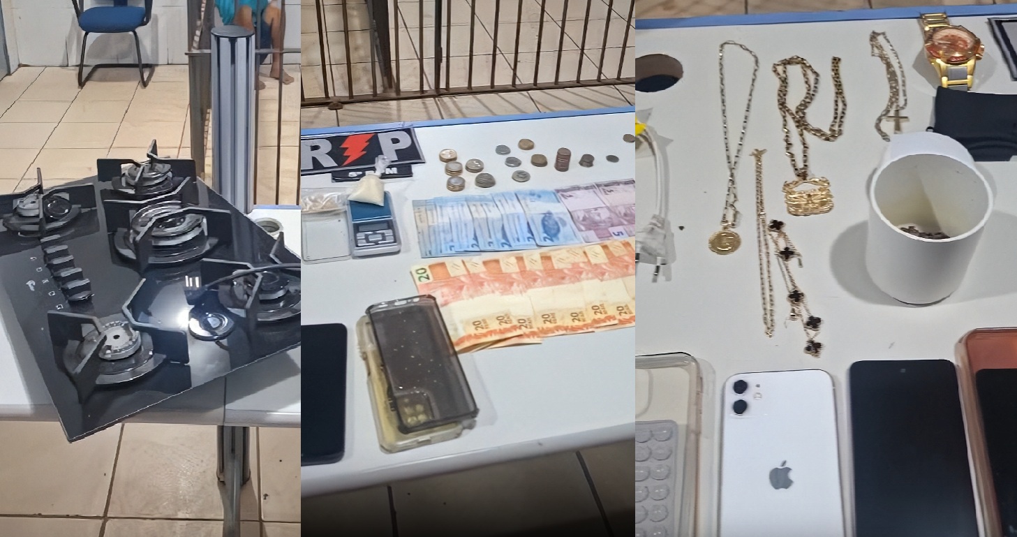 Operação policial resulta na prisão de suspeitos e apreensão de drogas em Porto Velho